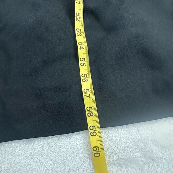 Scala Collection High Neck Beaded Mesh Sleeve Maxi Dress Black - Picture 13 of 14